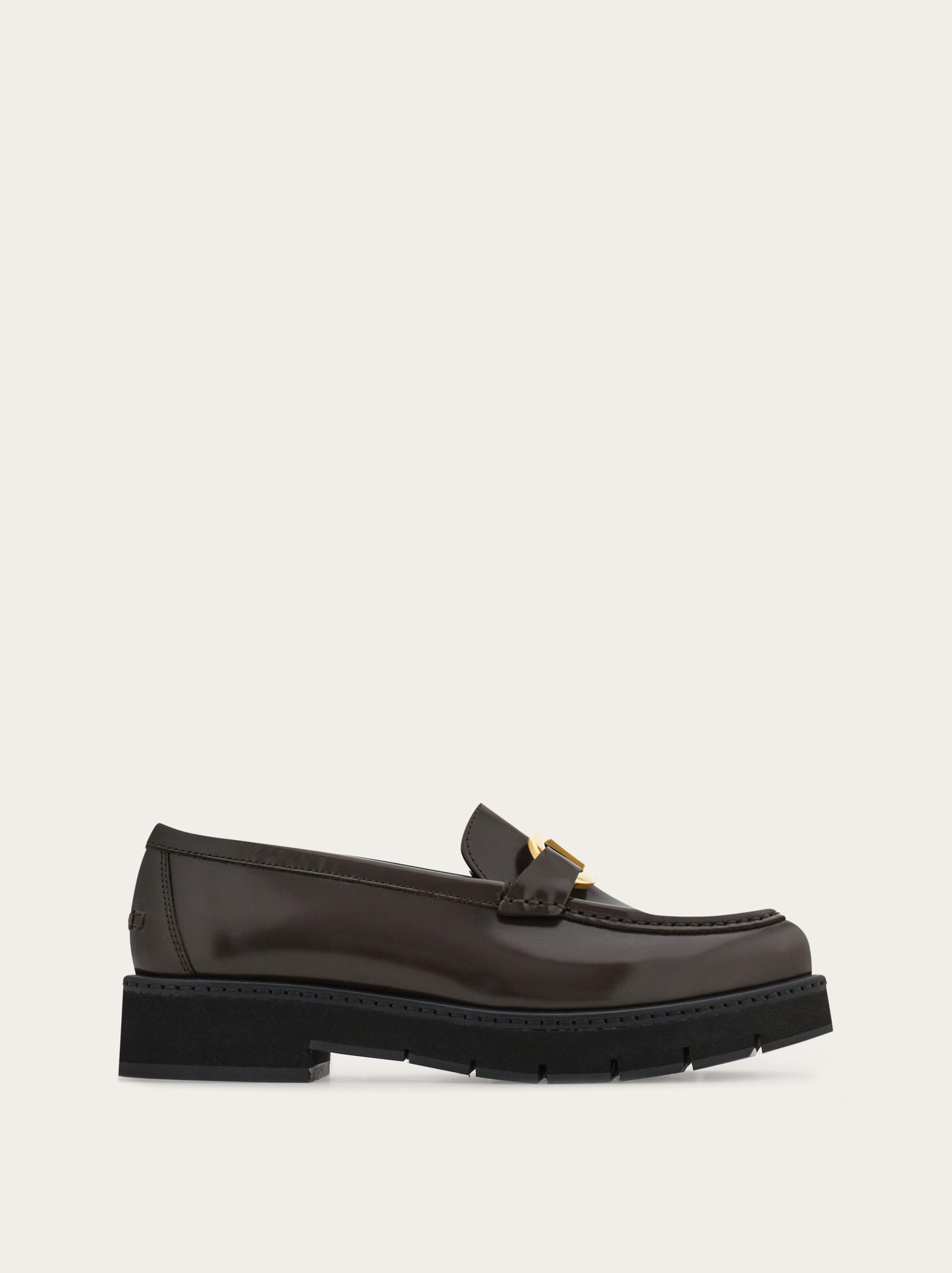 Ferragamo Moccasin with Gancini ornament - Image 1
